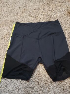 High-Waist Black Women's Athletic Shorts